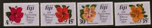 FIJI SG541/4 1977 ANNIV OF FIJI HIBISCUS FESTIVAL MNH