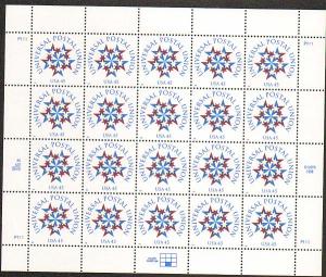 US #3332 Mint Sheet UPU Symbol 