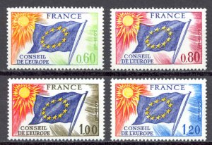 France Sc# 1O16-1O19 MNH 1975-1976 Official