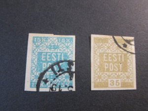 Estonia 1918 Sc 2-3 FU