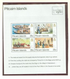 Pitcairn Islands #192A Mint (NH) Souvenir Sheet