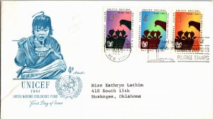United Nations, New York, Worldwide First Day Cover, Food