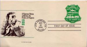 United States, First Day Cover, Postal Stationery