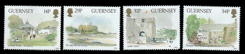 GUERNSEY 342-345, MNH