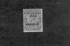 INDIA NABHA STATE 021 MH BIN $1.40