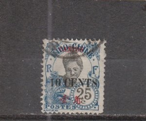 French Offices in China  (Canton)  Scott#  72  Used  (1919 Surcharged)