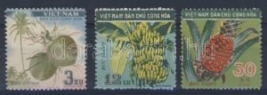 Vietnam stamp Fruits set Without gum 1959 Mi 110-112 WS29961