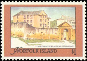 Norfolk Island #444-447, Complete Set(4), 1988, Never Hinged