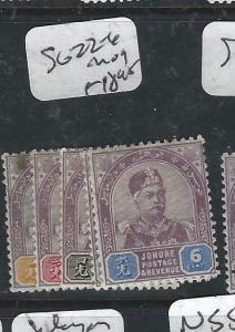 MALAYA  JOHORE  (PP0906B)  SG 22-6   MOG