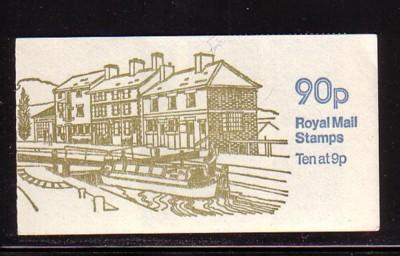 Great Britain Sc BK393 Grand Union Canal 90 p booklet NH