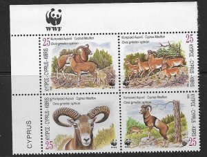 CYPRUS SG941a 1998 EUROPA (ENDANGERED SPECIES )MNH