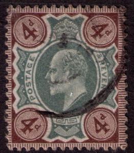 Great Britain # 133 Used VF Light  CDS  Cat. $ 35