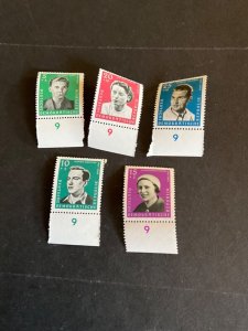 Stamps Germany (DDR) Scott #B71-5 never hinged