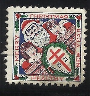 WX28 1921Christmas Seal MH