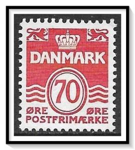 Denmark #497 Numeral MNH