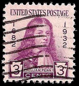 # 724 USED VIOLET WILLIAM PENN