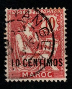 French Morocco Scot 16 ,Used  stamp with TANGER cancel