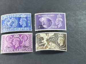 KUWAIT # 84-87-MINT/HINGED---COMPLETE SET---1948