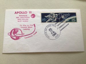 Apollo 11 Man on the Moon 1969 Moon Landing stamp cover   A13783