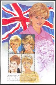 DOMINICA SHEET MNH LADY DI DIANA PRINCESS WALES ROYALTY