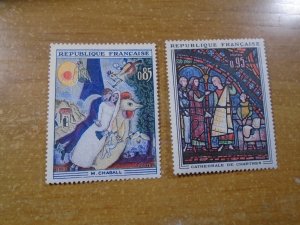 France  #  1076-77  MNH