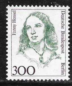 Germany Berlin 9N530: 300pf Fanny Hensel, used, VF