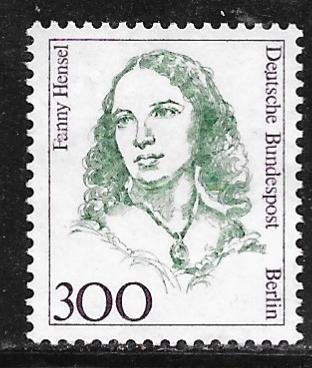 Germany Berlin 9N530: 300pf Fanny Hensel, used, VF