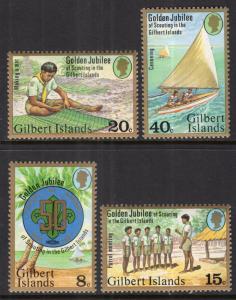 Gilbert Islands 304-307 MNH VF