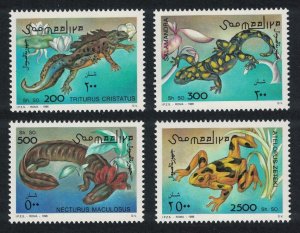 Somalia Amphibians 4v 1996 MNH MI#580-583