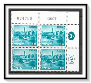 Israel Plate Block #471 Landscapes Issue Dated MNH