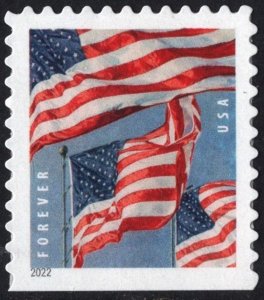 SC#5659 (Forever) U.S. Flags Booklet Single: APU (2022) SA