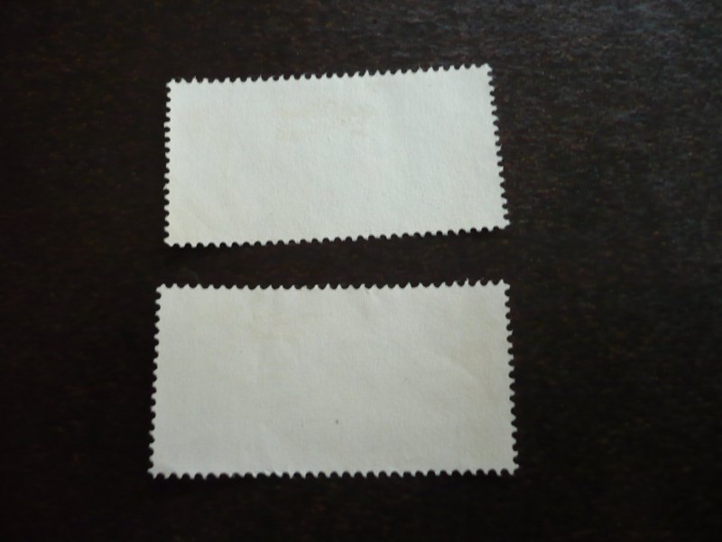 Stamps - Malaysia - Scott# 108, 110 - Used Part Set of 2 Stamps