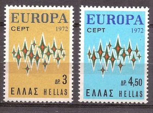 Greece - 1972 - Mi. 1106-07 (CEPT) - MNH - RB152