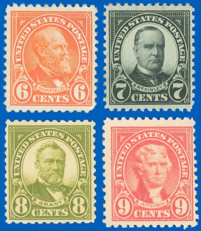 USA SCOTT #558-561, Presidents, Mint-Fine-NH! Sound Set! SCV $180.50! (SK)