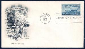 UNITED STATES FDC 5¢ Swedish Pioneers 1948 Artmaster