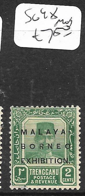 MALAYA TRENGGANU (PP0405B)  MBE 1922 2C  SG 48  MOG