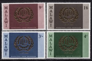 4037 - Malawi 1969 - ILO - International Labour Organization - MNH Set