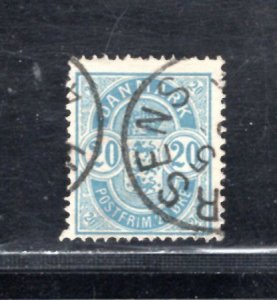 DENMARK SC# 40 F/U