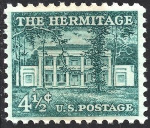 SC#1037 4½¢ The Hermitage Single (1959) MNH