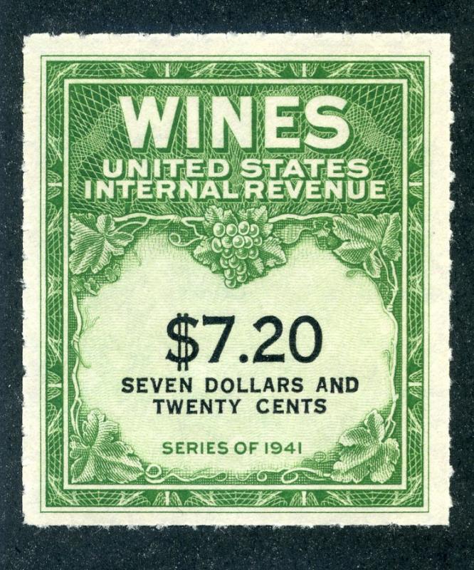 Scott RE160 - $7.20 - 1942 Wines - MNH - No Gum As Issued