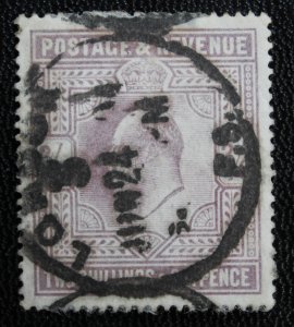 Great Britain #139,SG260 Used Strong CDS Lilac 1902