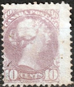 Canada Small Queen #40 Faulty (472)