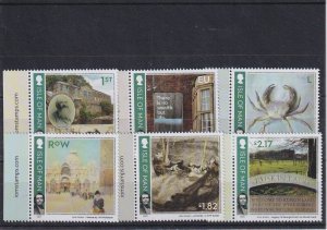 2021 Isle of Man - John Ruskin set, MNH 