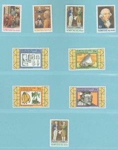 Norfolk Island #392-400 Mint (NH) Single (Complete Set)