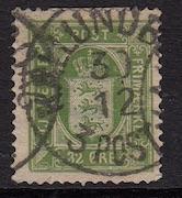 Denmark #O9, used, CV $32.50