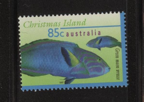 Christmas Island Sc. #384 1997   85c Fish      SCV $ 1.75