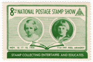 (I.B) US Cinderella : National Postage Stamp Show (New York 1956)