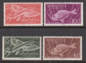 Spanish Sahara 76,B33-B34 MNH VF