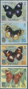 Tuvalu 1981 SG158-161 Butterflies set MNH