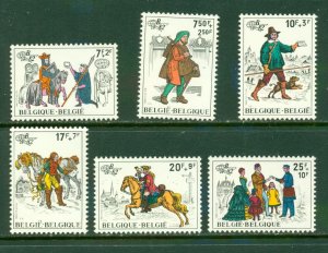 BELGIUM B1015-20 MNH CV $6.95 BIN $3.50